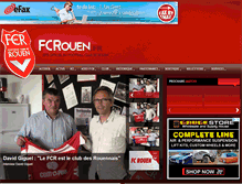 Tablet Screenshot of fcrouen.fr